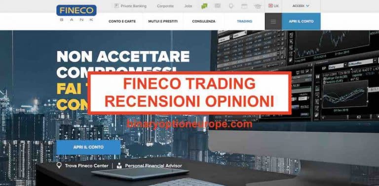 FINECO trading recensioni opinioni e commenti Commissioni affidabile