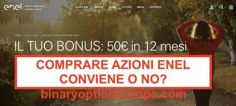 Dove e come comprare azioni ENEL oggi conviene Previsioni