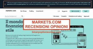 Markets.com recensione e opinioni del broker Forex CFD 2026 markets com recensioni opinioni