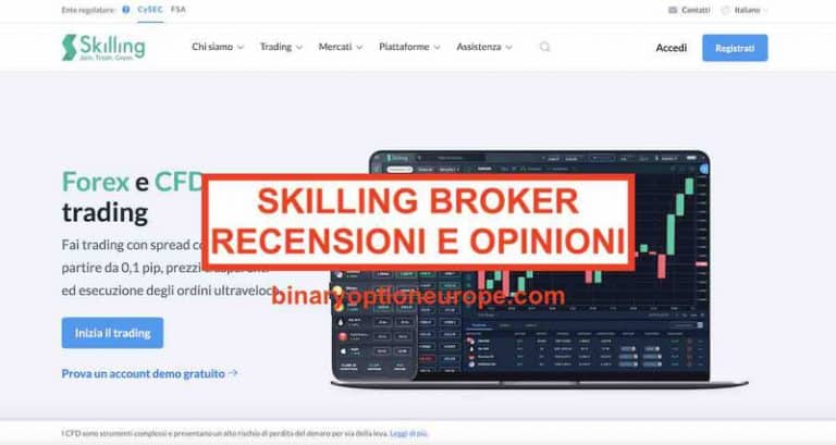 Skilling broker recensioni opinioni Commissioni Italia guida completa