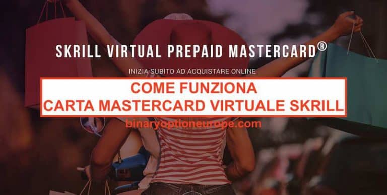 Skrill carta credito prepagata Mastercard come funziona e richiedere