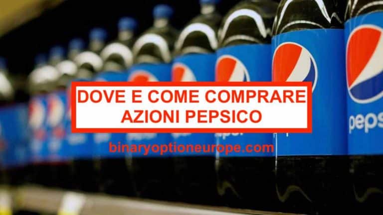dove e come comprare azioni pepsico previsioni quotazioni