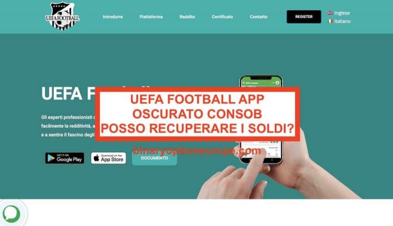 uefa football scommesse consob come recuperare i soldi