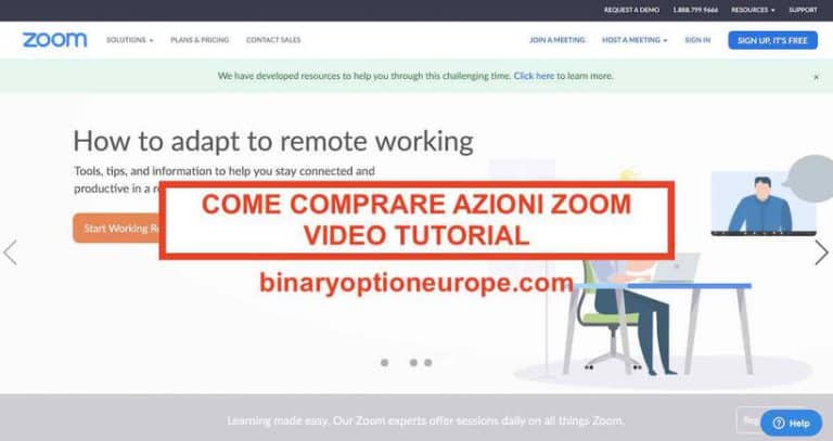 dove e come comprare azioni zoom