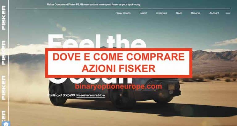 azioni fisker dove comprare