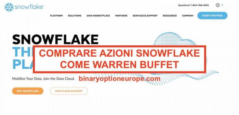 dove comprare azioni snowflake