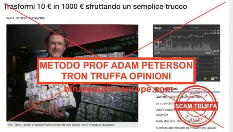 Metodo Thomas Lauren Bitcoin truffa recensioni e opinioni ora professor Graham Le Roux