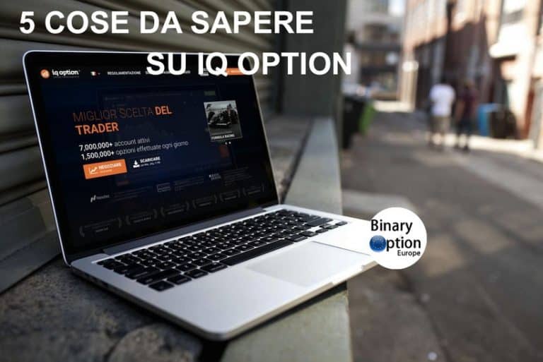 5 cose da sapere sul broker CFD cripto e opzioni IQ Option paga