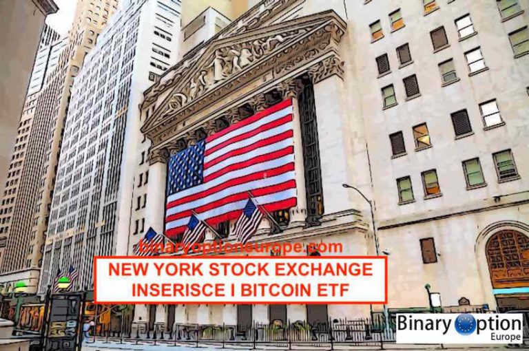 New York Stock Exchange quota i Bitcoin Futures ETF