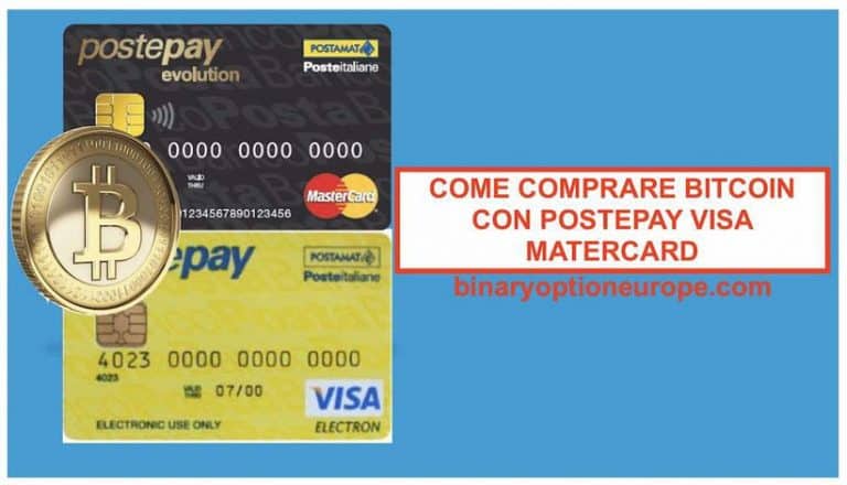 Come comprare Bitcoin in Italia con carta di credito Postepay in tabaccheria