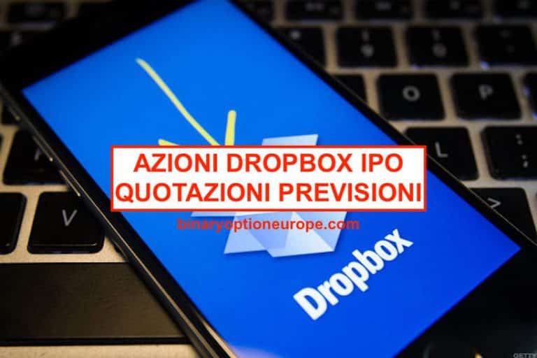 Come comprare Azioni Dropbox quotazioni grafico notizie previsioni