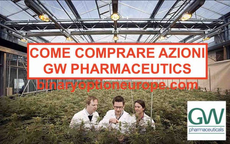 Comprare azioni GW Pharmaceuticals Jazz Italiano quotazioni