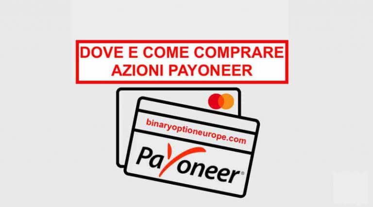 Dove e come comprare azioni Payoneer IPO Previsioni grafico