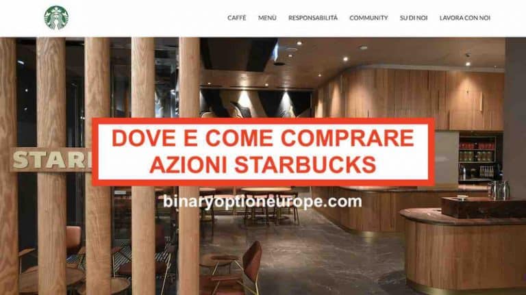 Dove e come comprare azioni Starbucks Previsioni grafico