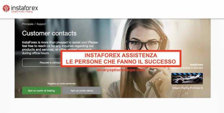 Instaforex assistenza clienti: le persone dietro al successo del broker europeo
