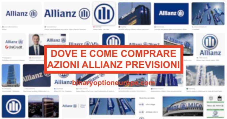 dove e come comprare azioni allianz previsioni dividendo