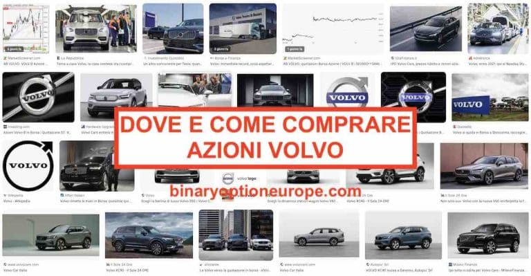 dove e come comprare azioni volvo previsioni grafico