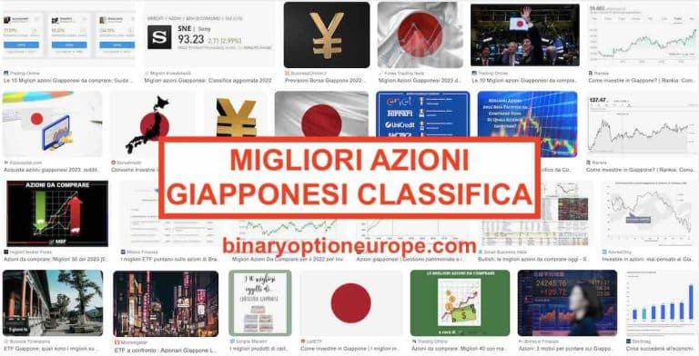 migliori azioni giapponesi da comprare classifica
