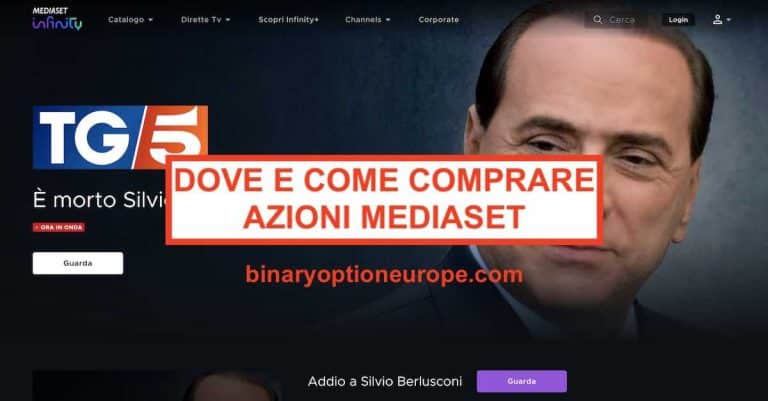 dove e come comprare azioni mediaset mediaforeurope morte berlusconi
