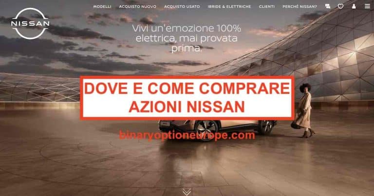 dove e come comprare azioni nissan quotazioni previsioni dividendo