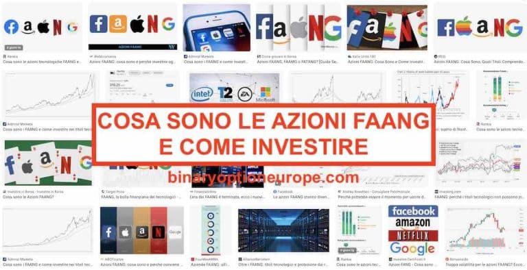 cosa sono le azioni faang e come investire