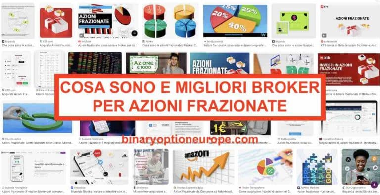 dove e come comprare azioni frazionate migliori broker