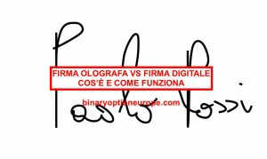 Firma olografa: come funziona, significato vs firma digitale firma olografa vs digitale come funziona cos e