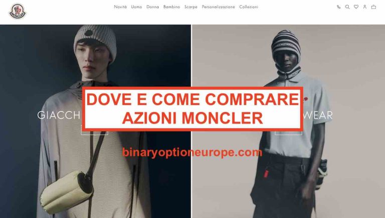 dove e come comprare azioni moncler previsioni prezzi