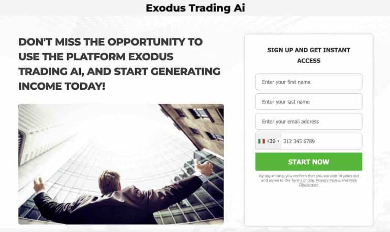 Exodus Trading Ai TRUFFA Recensioni Opinioni funziona