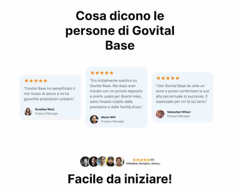 govital base recensioni truffa