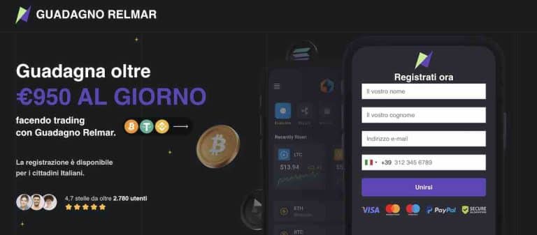 Guadagno Relmar Truffa Opinioni e Recensioni