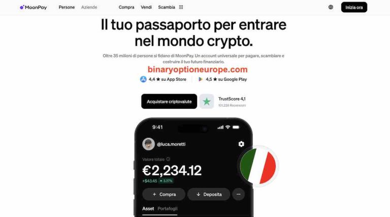 moonpay recensioni opinioni come funziona guida aggiornata