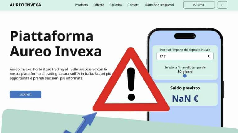 aureo invexa truffa recesioni negative opinioni
